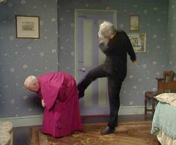 Kick-someone-up-the-arse-Bishop-Brennan