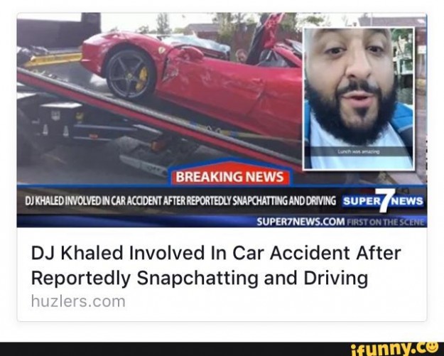 snapchat driving fail