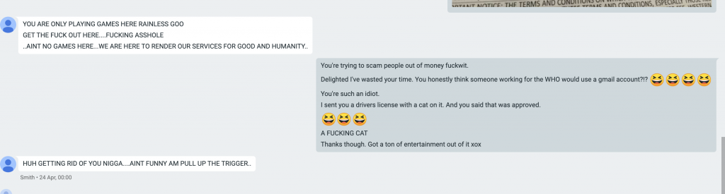Scamming Scammers