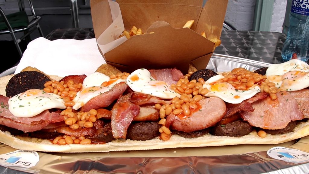 Pips Deli Crumlin Breakfast Roll Challenge