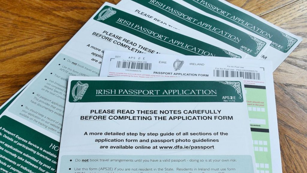 Dublin airports passport